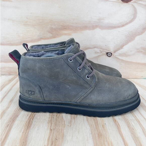 UGG - Neumel Weather - Ankle Boots - Gray - Men's - 10 - S/N 1017254 - Picture 1 of 9
